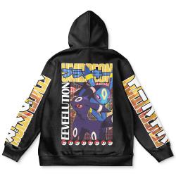 Anime Umbreon V2 Pokemon Streetwear Hoodie Perfect And Unique Gifts For Otaku Anime Fans On Christmas