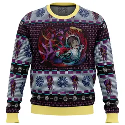 Unit-01 Ikari Shinji Neon Genesis Evangelion Ugly Christmas Sweater Perfect And Unique Gifts For Adults Kids On Christmas