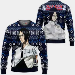 Uryu Ishida Ugly Christmas Sweater Custom Anime BL Xmas Gifts Perfect And Unique Gifts For Adults Kids On Christmas