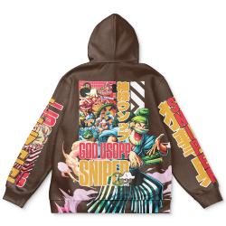 Anime Usopp V2 One Piece Streetwear Hoodie Perfect And Unique Gifts For Otaku Anime Fans On Christmas