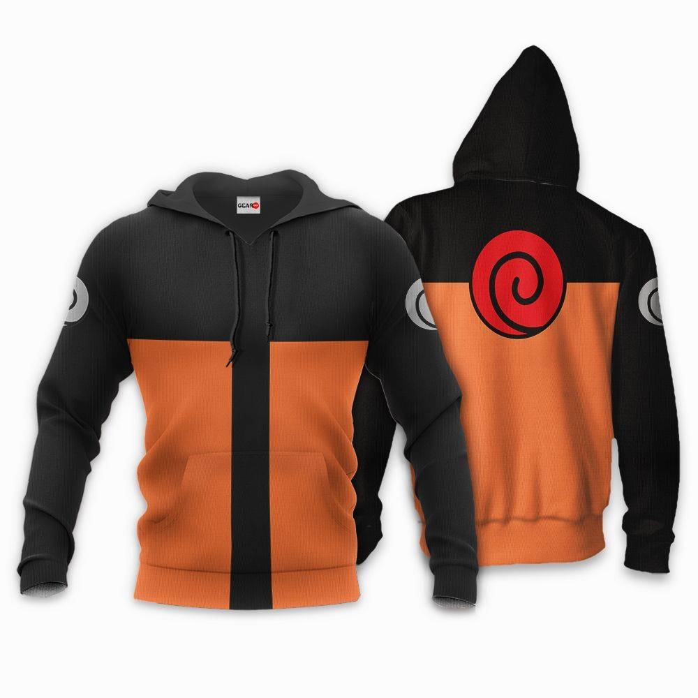 Anime Uzumaki Uniform Costume Hoodie Shirts Perfect And Unique Gifts For Otaku Anime Fans On Christmas