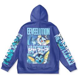 Anime Vaporeon Pokemon Streetwear Hoodie Perfect And Unique Gifts For Otaku Anime Fans On Christmas