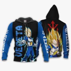 Anime Vegeta Super Saiyan Hoodie Costume Anime Zip Jacket Perfect And Unique Gifts For Otaku Anime Fans On Christmas