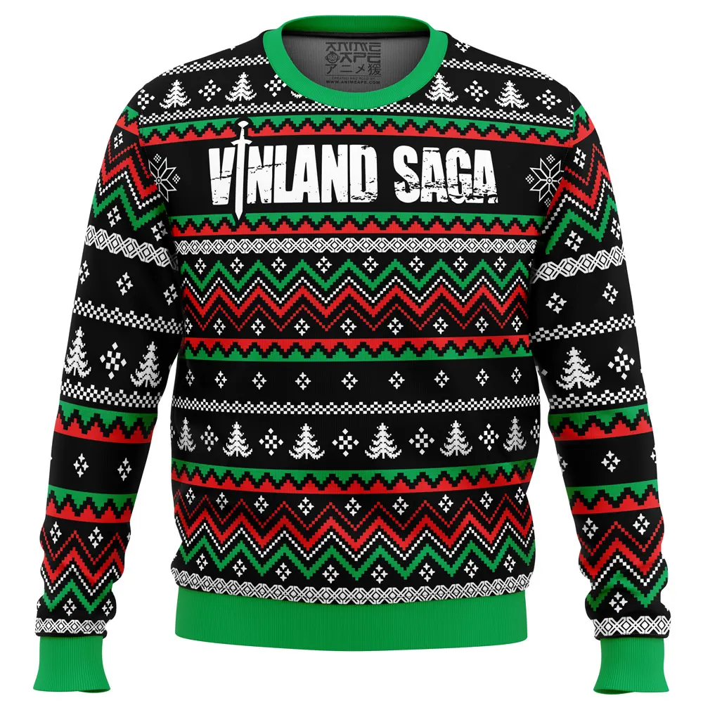 Viking Ship Vinland Saga Christmas Sweater Perfect And Unique Gifts For Adults Kids On Christmas