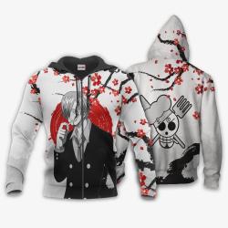 Anime Vinsmoke Sanji Hoodie Custom Japan Style Anime Shirt Perfect And Unique Gifts For Otaku Anime Fans On Christmas