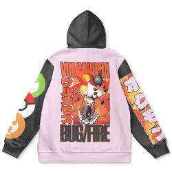 Anime Volcarona Pokemon Streetwear Hoodie Perfect And Unique Gifts For Otaku Anime Fans On Christmas