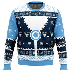 Waterbenders Water Tribe Avatar Ugly Christmas Sweater Perfect And Unique Gifts For Adults Kids On Christmas