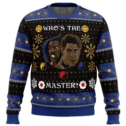 Whose The Master The Last Dragon Ugly Christmas Sweater Perfect And Unique Gifts For Adults Kids On Christmas