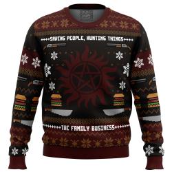 Winchester Christmas Supernatural Ugly Christmas Sweater Perfect And Unique Gifts For Adults Kids On Christmas