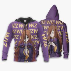 Anime Wiz Hoodie KonoSuba Custom Anime For Fans Perfect And Unique Gifts For Otaku Anime Fans On Christmas