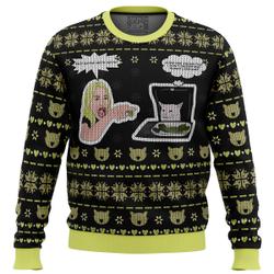 Woman Yelling At Cat Meme Ugly Christmas Sweater Perfect And Unique Gifts For Adults Kids On Christmas