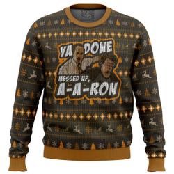 Ya Done Messed Up Aaron Key And Peele Ugly Christmas Sweater Perfect And Unique Gifts For Adults Kids On Christmas