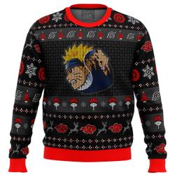 Yin Yang Naruto Sasuke Ugly Christmas Sweater Perfect And Unique Gifts For Adults Kids On Christmas