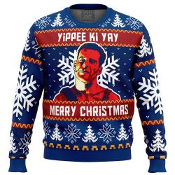 Yippee Ki Yay Die Hard Ugly Christmas Sweater Perfect And Unique Gifts For Adults Kids On Christmas