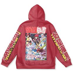 Anime Yoko Kurama Yuyu Hakusho Streetwear Hoodie Perfect And Unique Gifts For Otaku Anime Fans On Christmas