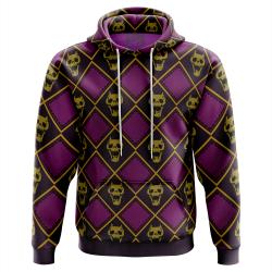 Anime Yoshikage Kira Killer Queen Jojo's Bizarre Adventure Hoodie Perfect And Unique Gifts For Otaku Anime Fans On Christmas