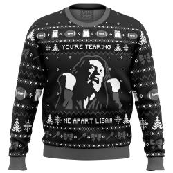 You’re Tearing Me Apart Lisa The Room Ugly Christmas Sweater Perfect And Unique Gifts For Adults Kids On Christmas