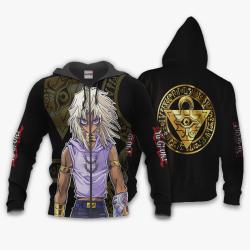 Anime Malik Ishtar Hoodie Custom Yu-Gi-Oh Anime Perfect And Unique Gifts For Otaku Anime Fans On Christmas
