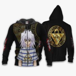 Anime Ryou Bakura Hoodie Custom Yu-Gi-Oh Anime Perfect And Unique Gifts For Otaku Anime Fans On Christmas