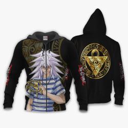 Anime Yami Bakura Hoodie Custom Yu-Gi-Oh Anime Perfect And Unique Gifts For Otaku Anime Fans On Christmas