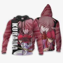 Anime Yu Yu Hakusho Kurama Hoodie Anime Shirt Jacket Perfect And Unique Gifts For Otaku Anime Fans On Christmas