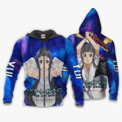 Anime Yui Hoodie Sword Art Online Custom Anime Galaxy Style Perfect And Unique Gifts For Otaku Anime Fans On Christmas