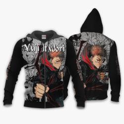 Anime Yuji Itadori Hoodie Custom Anime Manga Style Perfect And Unique Gifts For Otaku Anime Fans On Christmas