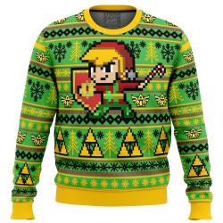 Zelda Holiday Link Ugly Christmas Sweater Perfect And Unique Gifts For Adults Kids On Christmas